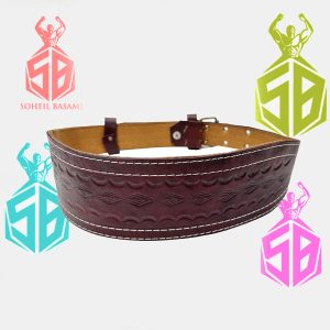 کمربند بدنسازی چرمی